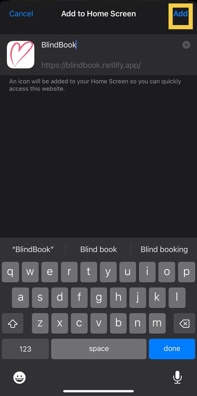 Step 3 screenshot